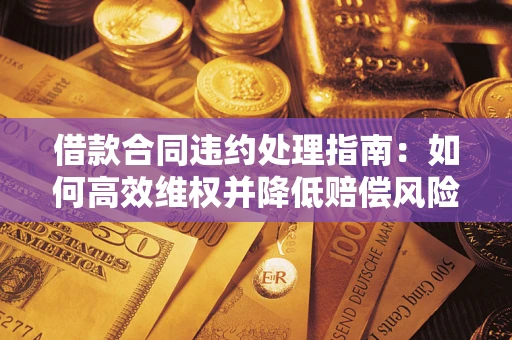 武汉借款合同违约处理指南：如何高效维权并降低赔偿风险？
