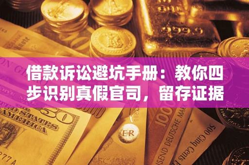 武汉借款诉讼避坑手册：教你四步识别真假官司，留存证据不踩雷