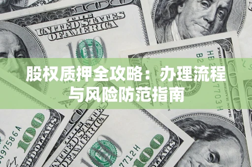 武汉股权质押全攻略：办理流程与风险防范指南