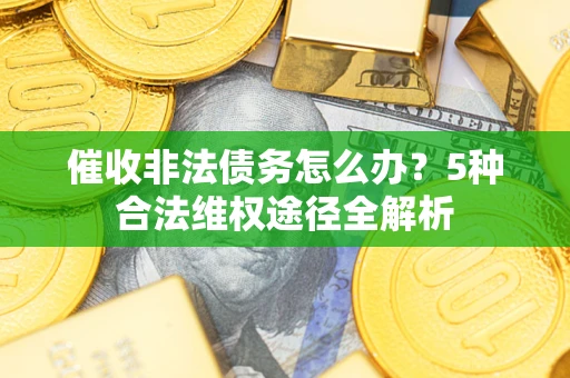 武汉催收非法债务怎么办？5种合法维权途径全解析